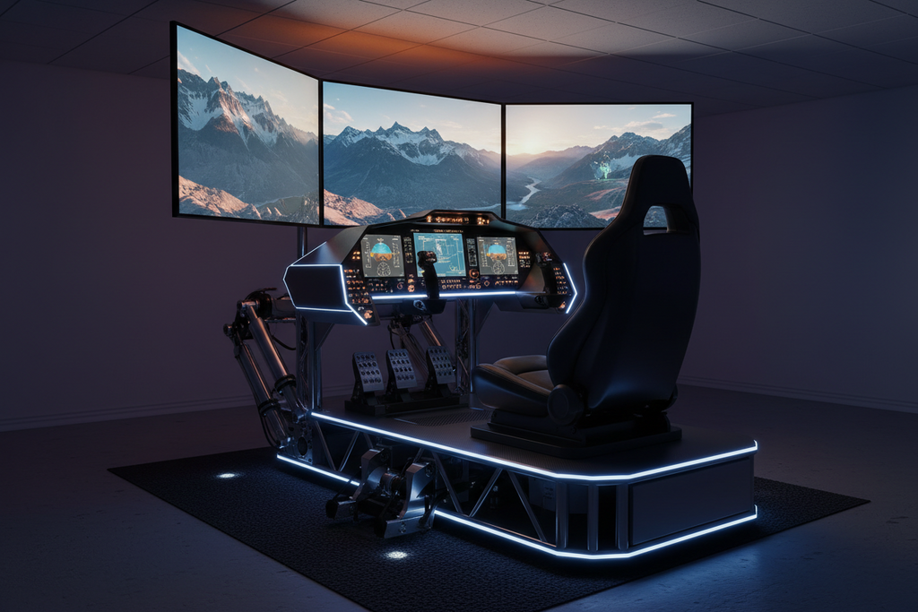 Why Motion Simulators Are Changing Home Flight Simulation Forever