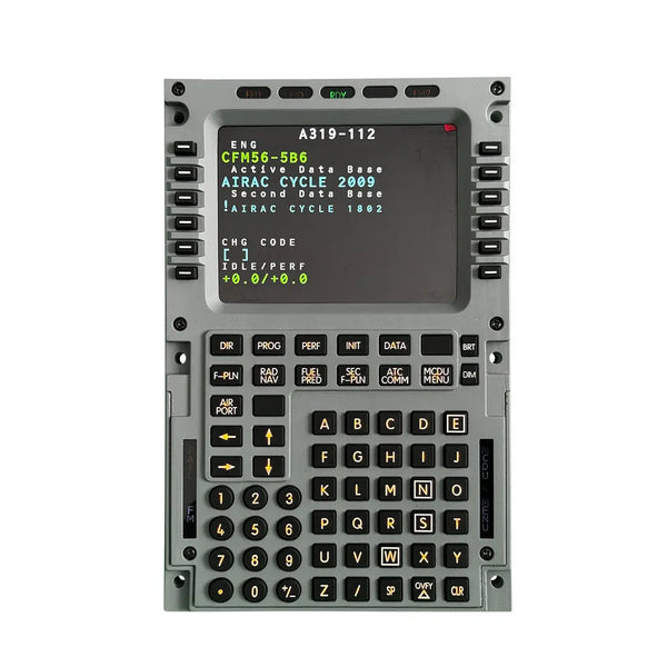 Hoowalt A32X 1 to 1 Scale Metal MCDU Cockpit Panel Instrument Panels