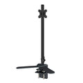Hoowalt 75cm Height Adjustable Desk Mount with V Clamp and VESA Plate Monitor Mounts and Stands