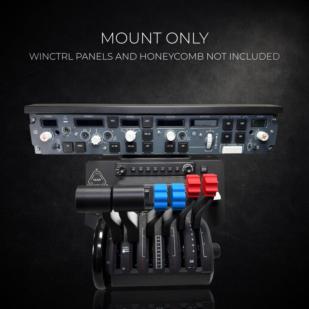 WinCtrl FCU and EFIS Mount for Honeycomb Alpha and Bravo
