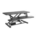 Brateck Electric Sit-Stand Desk Converter with Keyboard Tray
