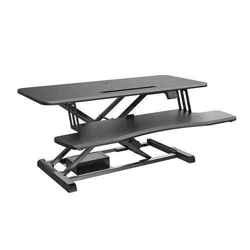Brateck Electric Sit-Stand Desk Converter with Keyboard Tray