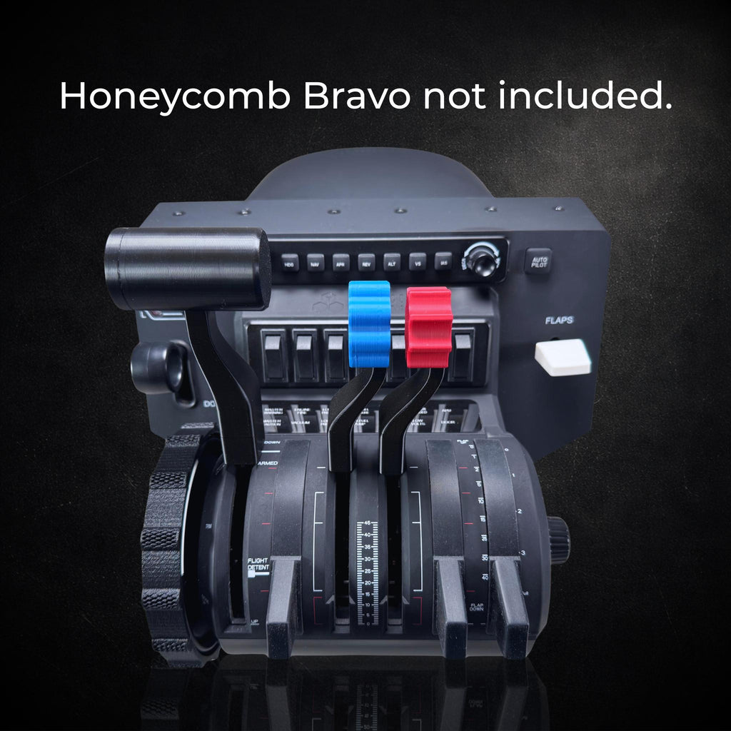 Single Engine Throttle Lever Set for Honeycomb Bravo Bonanza G36
