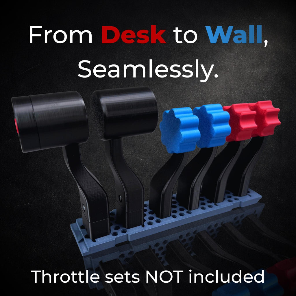 Honeycomb Bravo Modular Throttle Lever Rack System