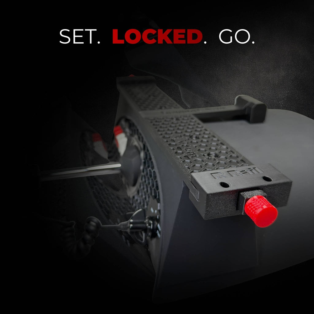 Honeycomb Alpha Under Desk Mount with Locking Quick Release