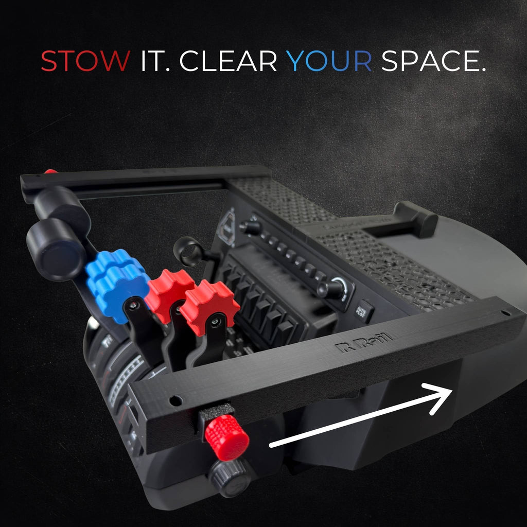 Honeycomb Bravo Sliding Stowaway Under Desk Mount