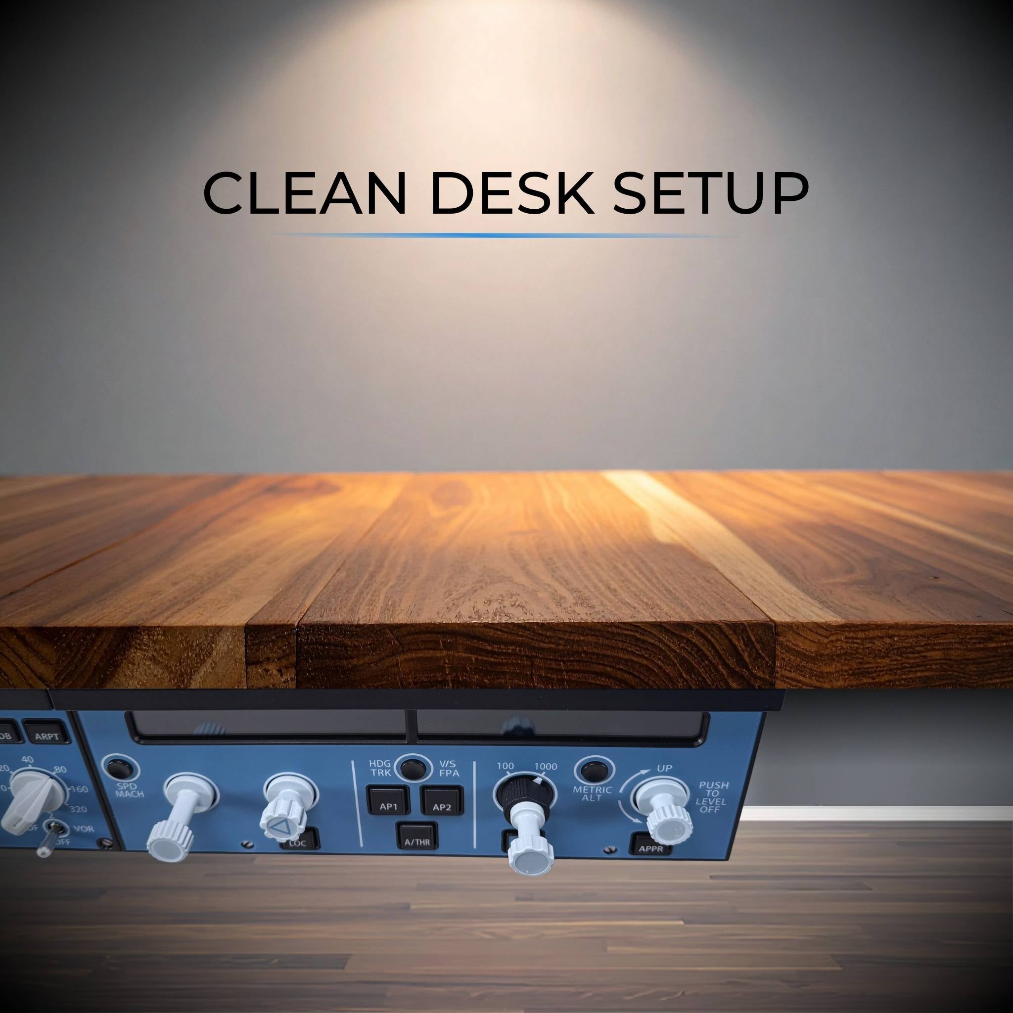 WinCtrl Airbus FCU and Boeing MCP Under Desk Mount
