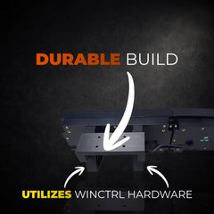 WinCtrl Under Desk Mount for Airbus FCU EFIS and Boeing MCP PAP FMS Panels