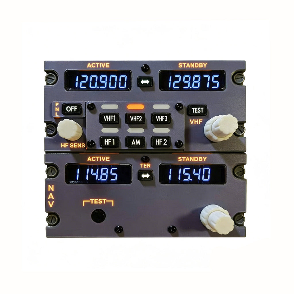 Hoowalt D201 B737 Radio Tuning Panel Radio Nav Panels