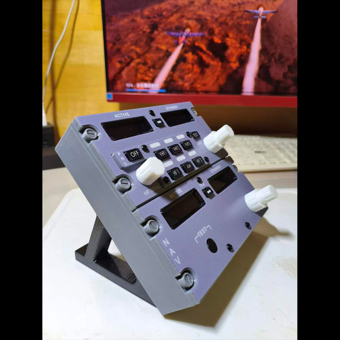 Hoowalt D201 B737 Radio Tuning Panel Radio Nav Panels