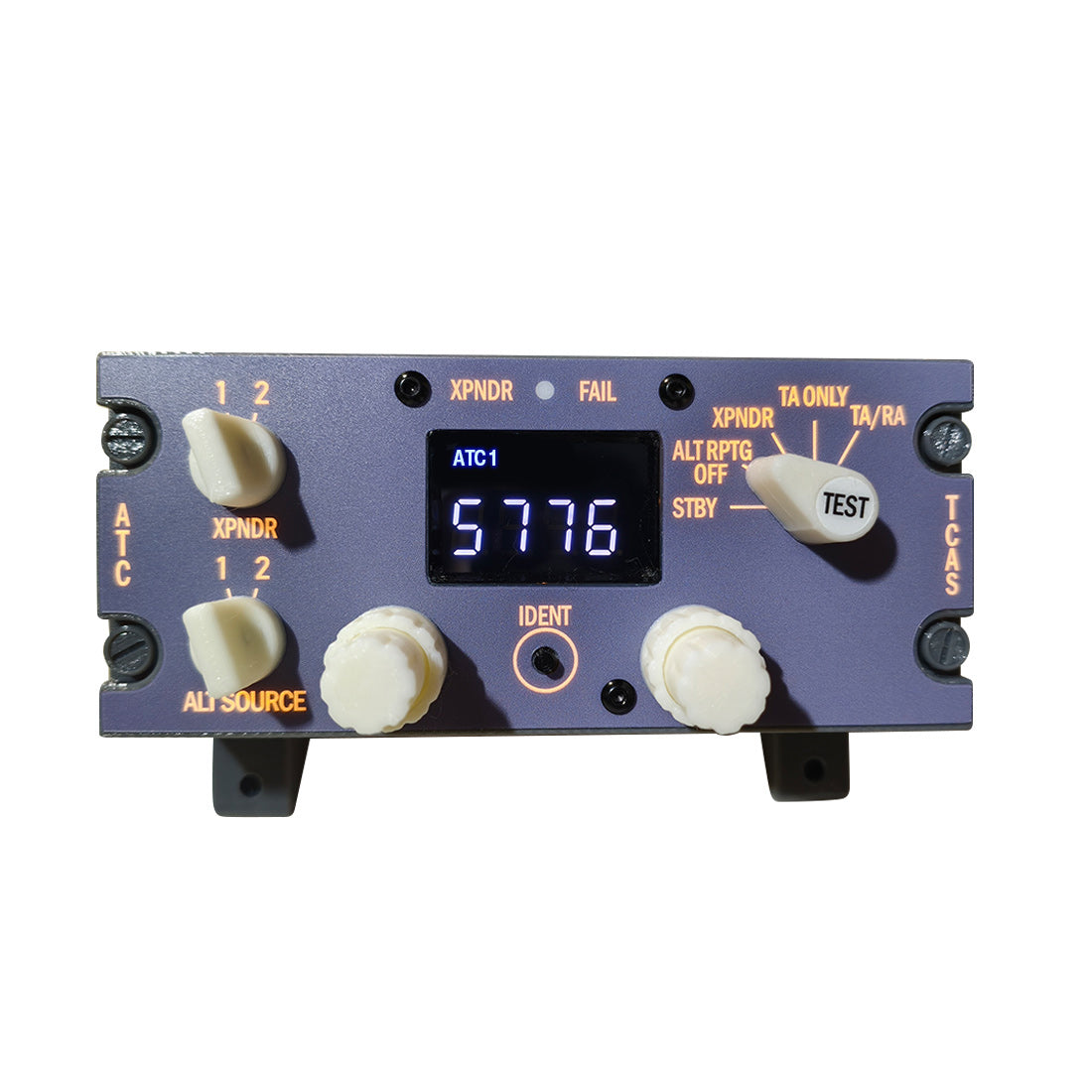 Hoowalt B737 1 to 1 Flight Deck ATC Transponder Panel Radio Nav Panels