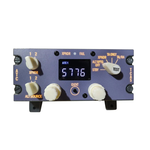 Hoowalt B737 1 to 1 Flight Deck ATC Transponder Panel Radio Nav Panels