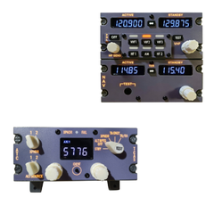 Hoowalt B737 1 to 1 Flight Deck ATC Transponder Panel Radio Nav Panels