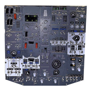Hoowalt B737 800 Full Scale Front Overhead Panel Instrument Panels view 1