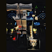 Hoowalt B737 800 Motorized Throttle Quadrant Multi Engine Throttle Systems view 12