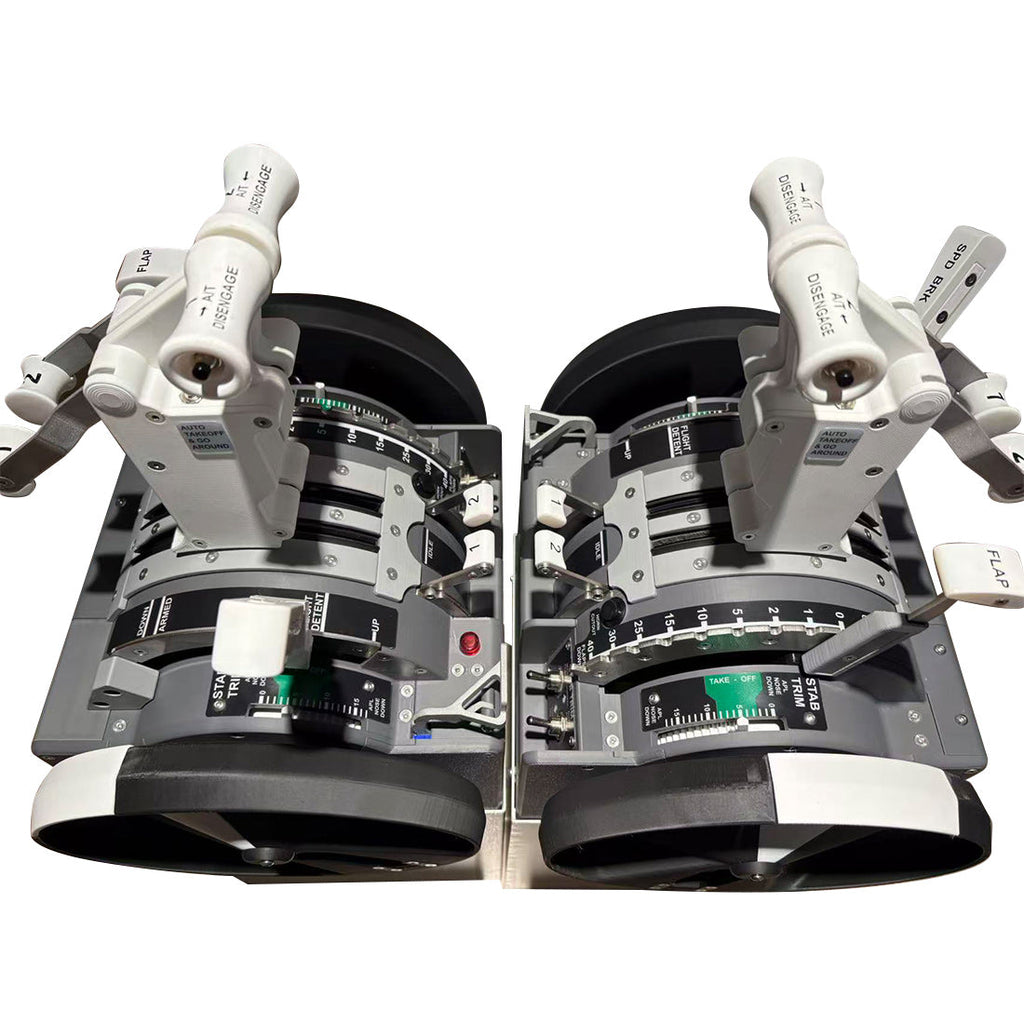 Hoowalt B737 800 Motorized Throttle Quadrant Multi Engine Throttle Systems