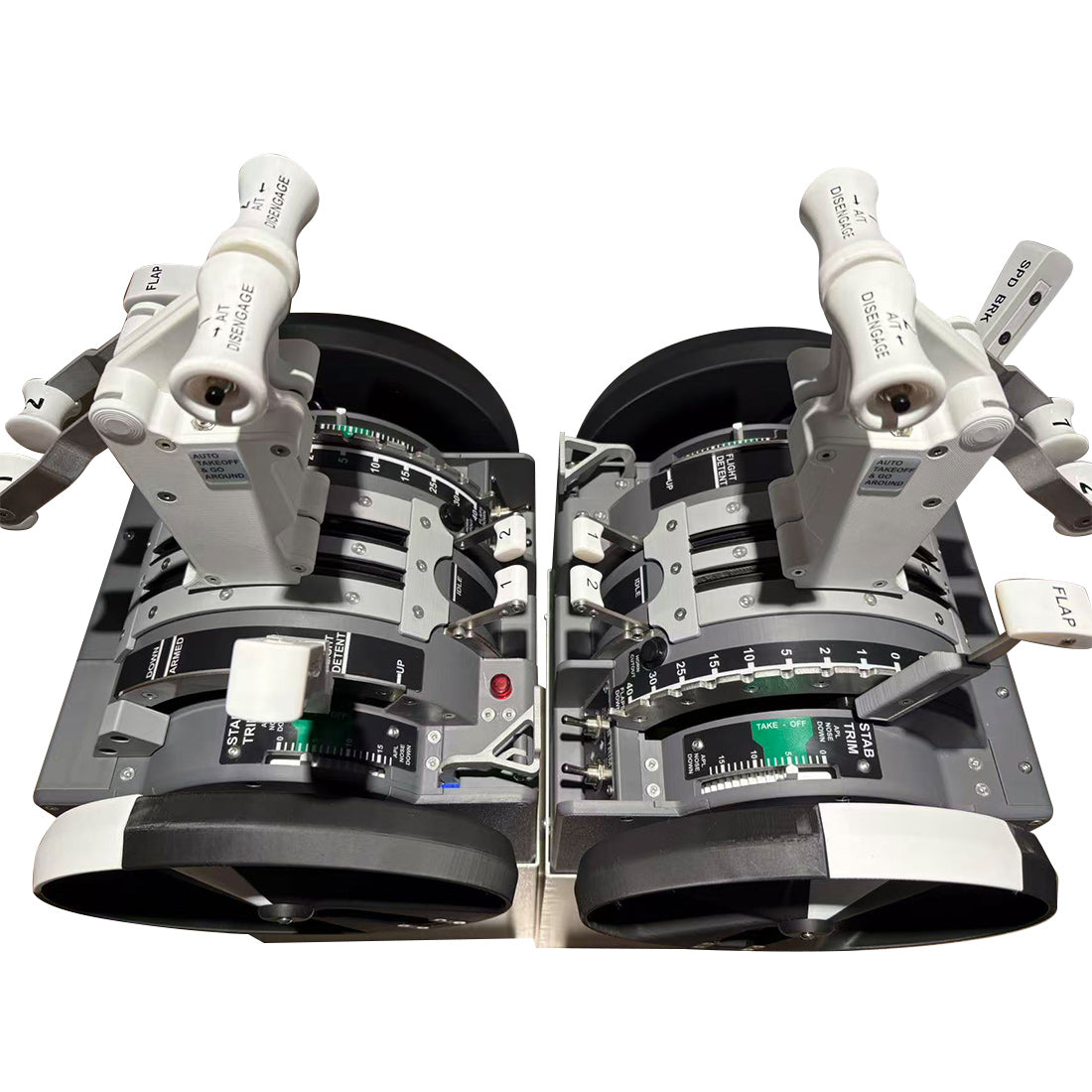 Hoowalt B737 800 Motorized Throttle Quadrant Multi Engine Throttle Systems