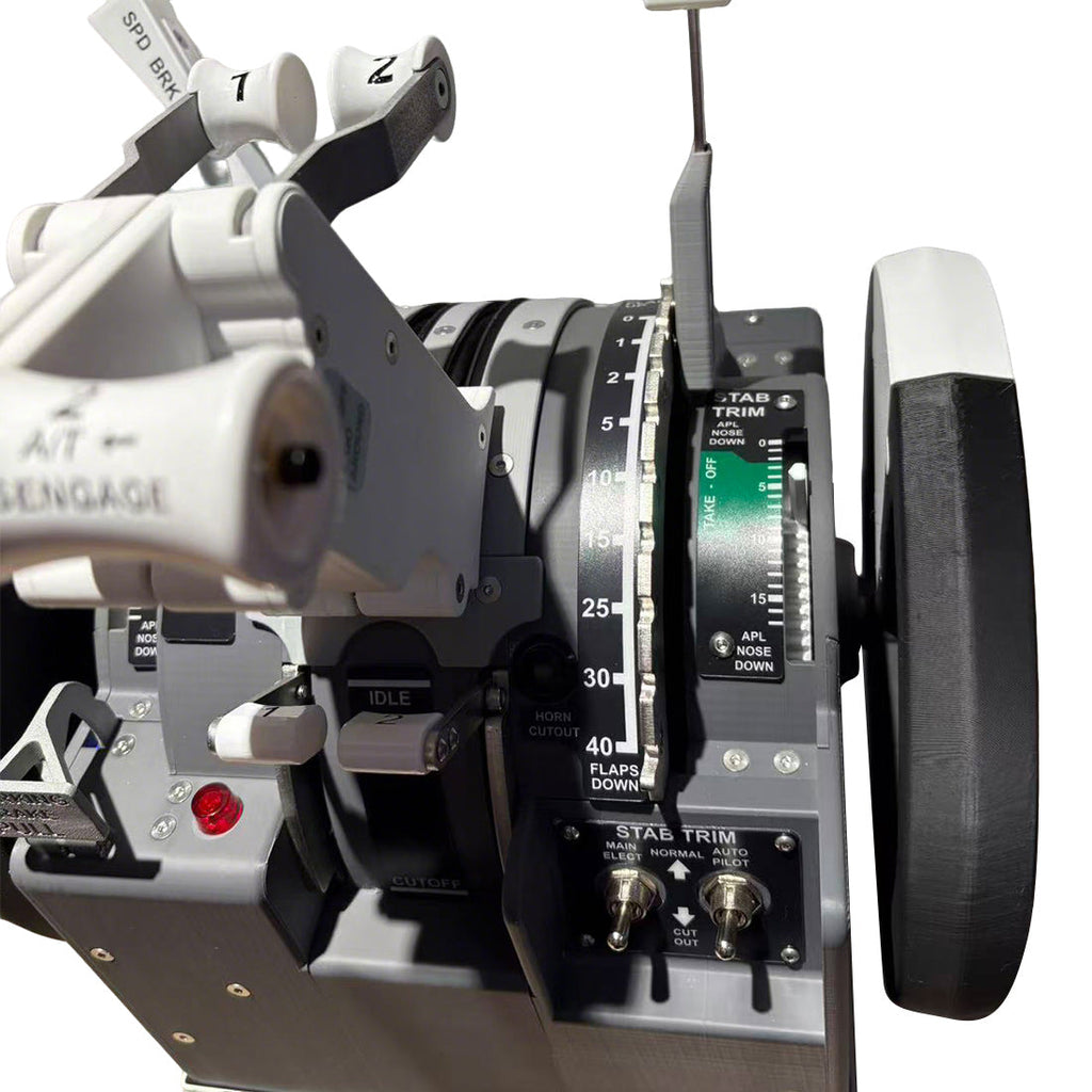 Hoowalt B737 800 Motorized Throttle Quadrant Multi Engine Throttle Systems