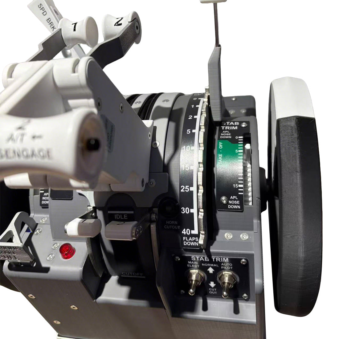 Hoowalt B737 800 Motorized Throttle Quadrant Multi Engine Throttle Systems