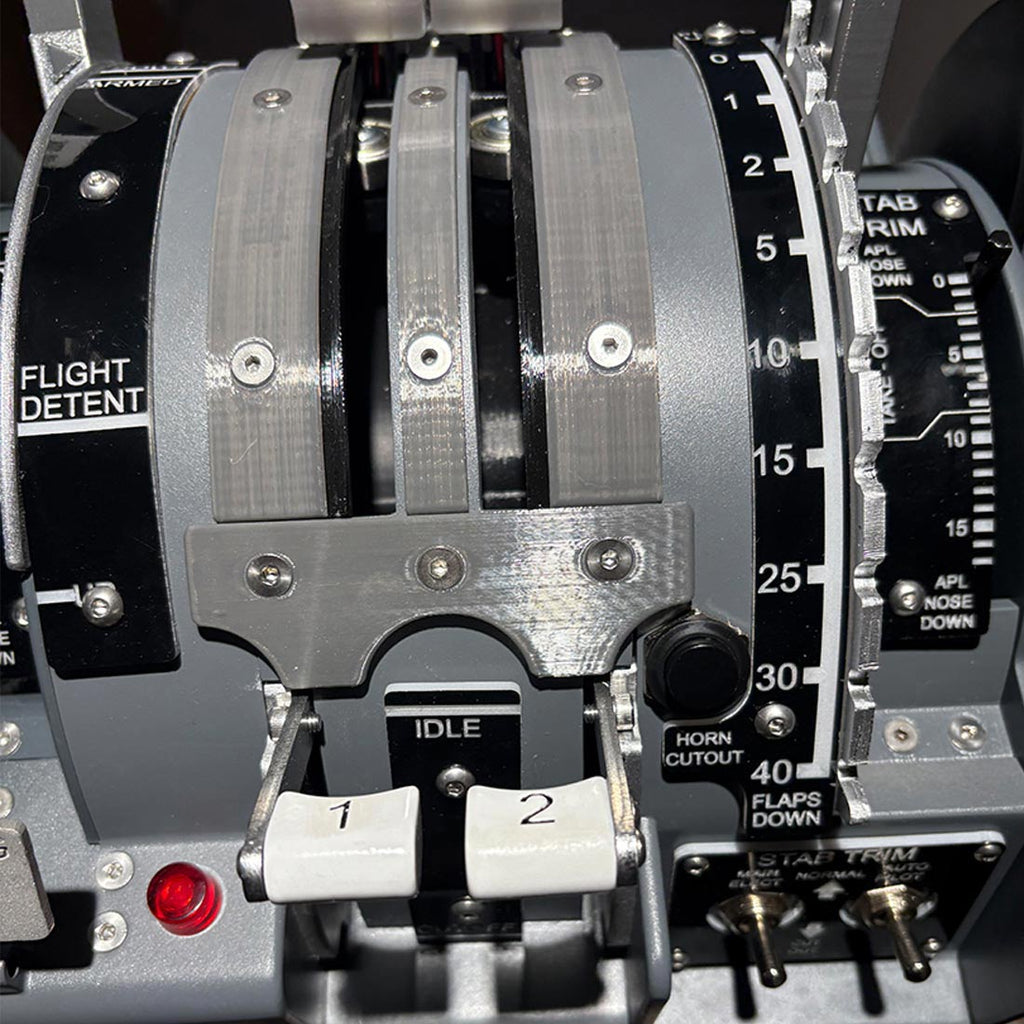 Hoowalt B737 800 Motorized Throttle Quadrant Multi Engine Throttle Systems