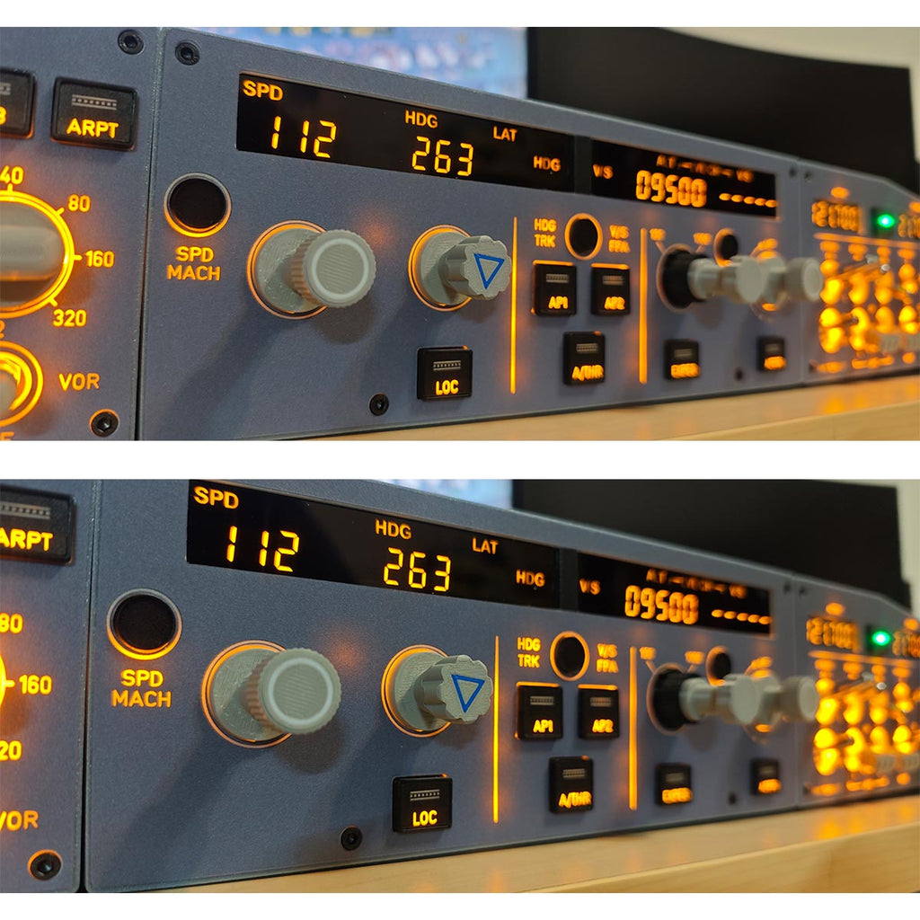 Hoowalt D108 A32X FCU EFIS ECAM All in One Cockpit Panel Instrument Panels