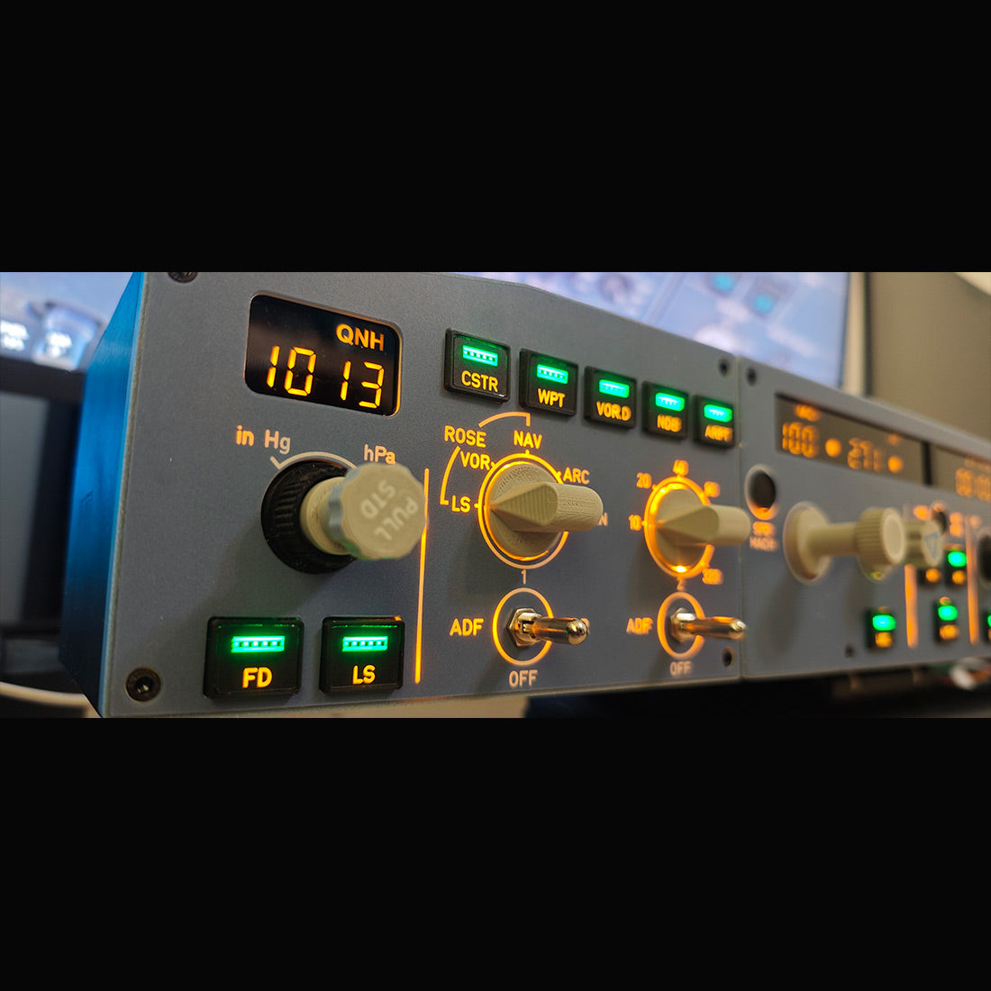 Hoowalt D108 A32X FCU EFIS ECAM All in One Cockpit Panel Instrument Panels