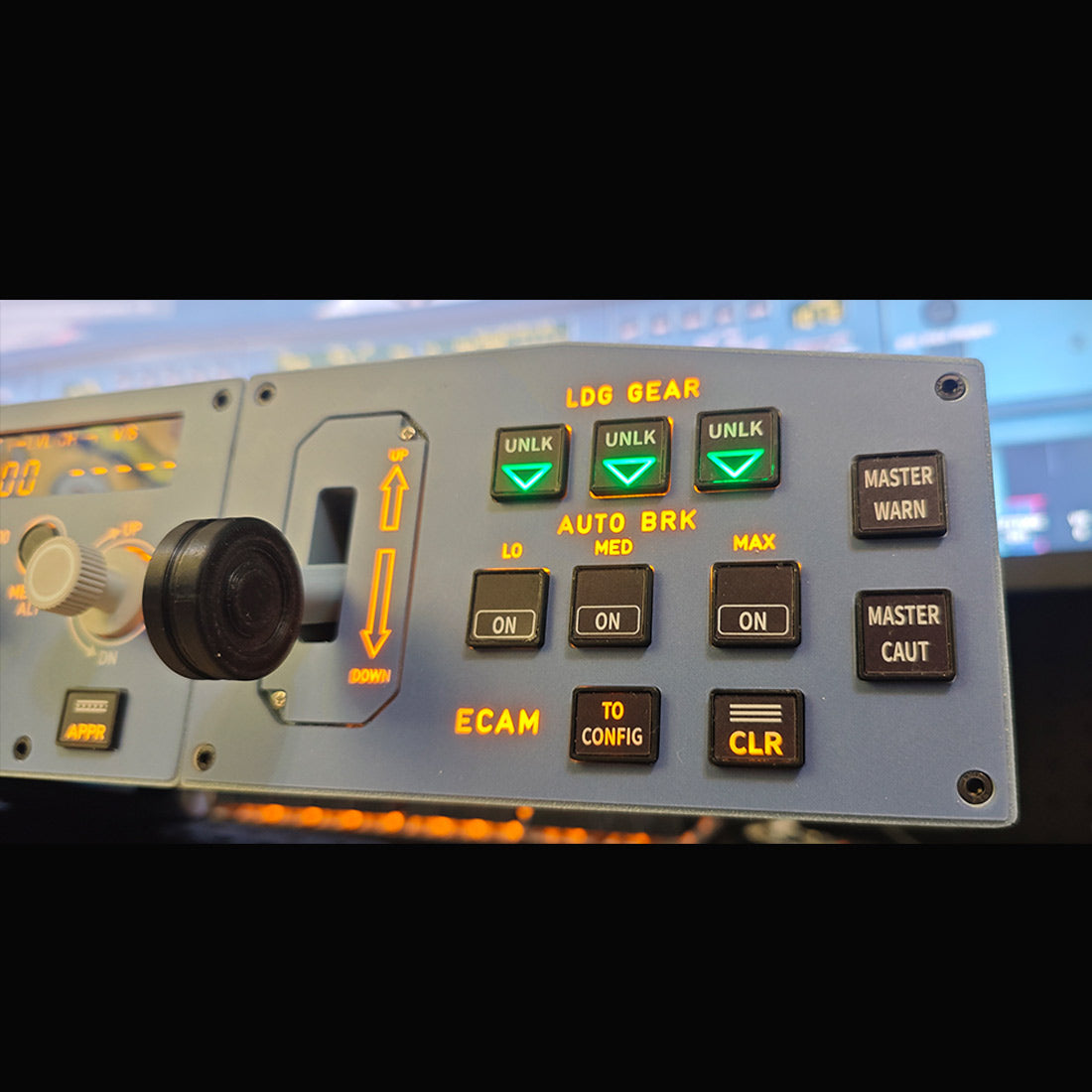 Hoowalt D108 A32X FCU EFIS ECAM All in One Cockpit Panel Instrument Panels