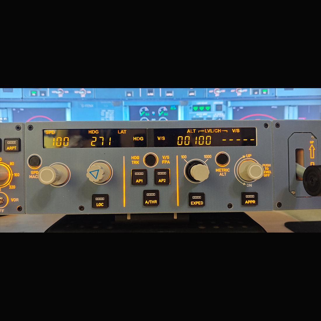 Hoowalt D108 A32X FCU EFIS ECAM All in One Cockpit Panel Instrument Panels