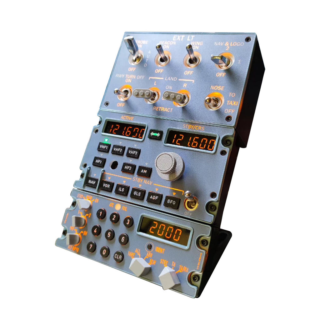 Hoowalt D109 A32X RMP Lighting ATC All in One Panel Instrument Panels
