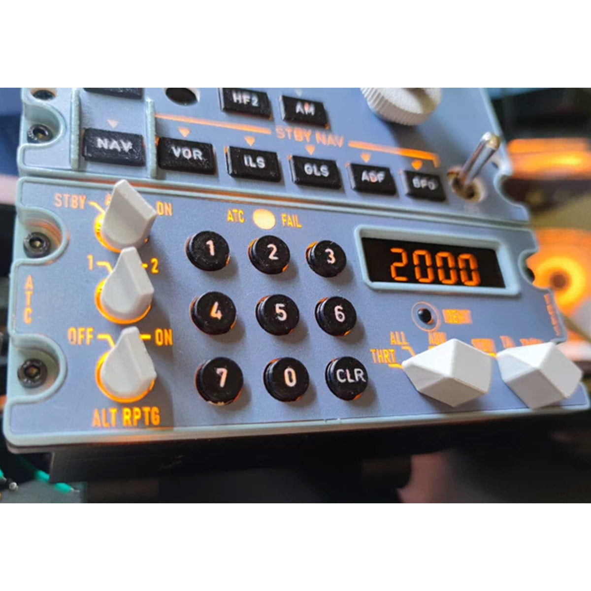 Hoowalt D109 A32X RMP Lighting ATC All in One Panel Instrument Panels