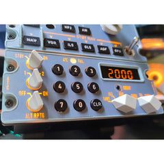 Hoowalt D109 A32X RMP Lighting ATC All in One Panel Instrument Panels