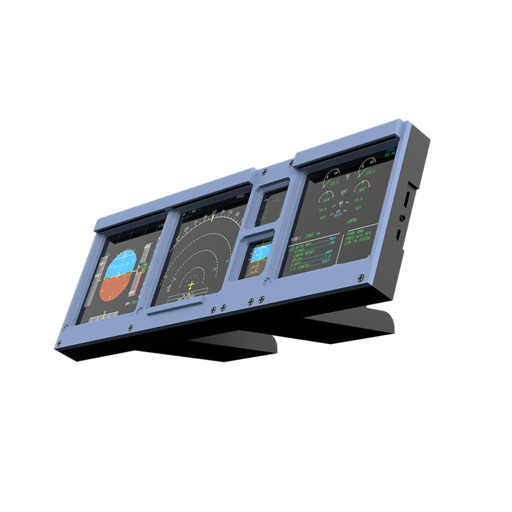Hoowalt D106 A32X 4-in-1 PFD ND ECAM Display Multi-Function Displays