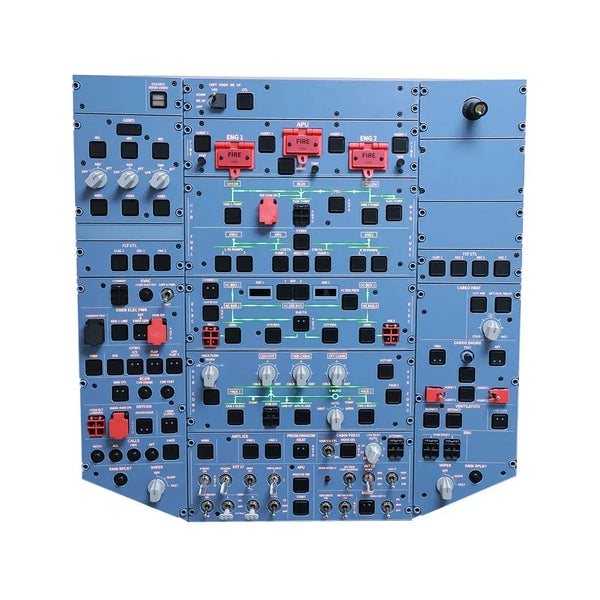 Hoowalt D111 A32X Near Full Scale Overhead Panel Instrument Panels