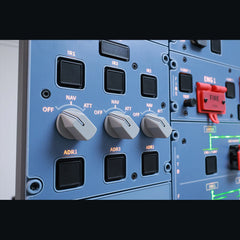 Hoowalt D111 A32X Near Full Scale Overhead Panel Instrument Panels