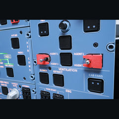 Hoowalt D111 A32X Near Full Scale Overhead Panel Instrument Panels