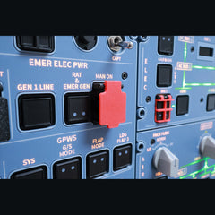 Hoowalt D111 A32X Near Full Scale Overhead Panel Instrument Panels