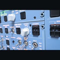 Hoowalt D111 A32X Near Full Scale Overhead Panel Instrument Panels