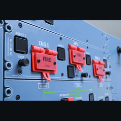 Hoowalt D111 A32X Near Full Scale Overhead Panel Instrument Panels