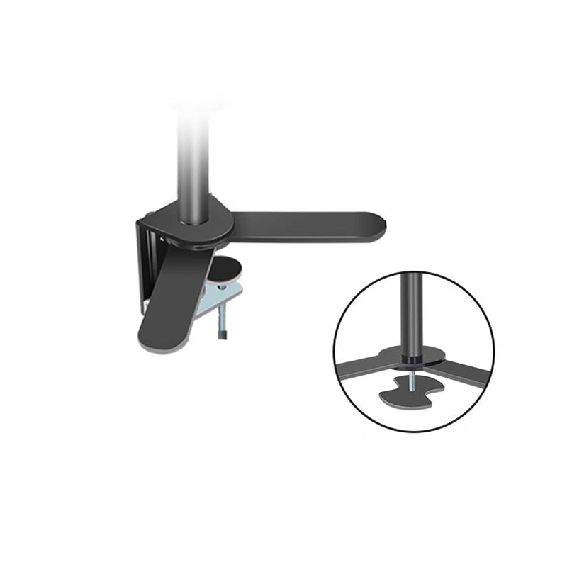 Hoowalt Monitor Mount with 35mm V Clamp Base Monitor Mounts and Stands