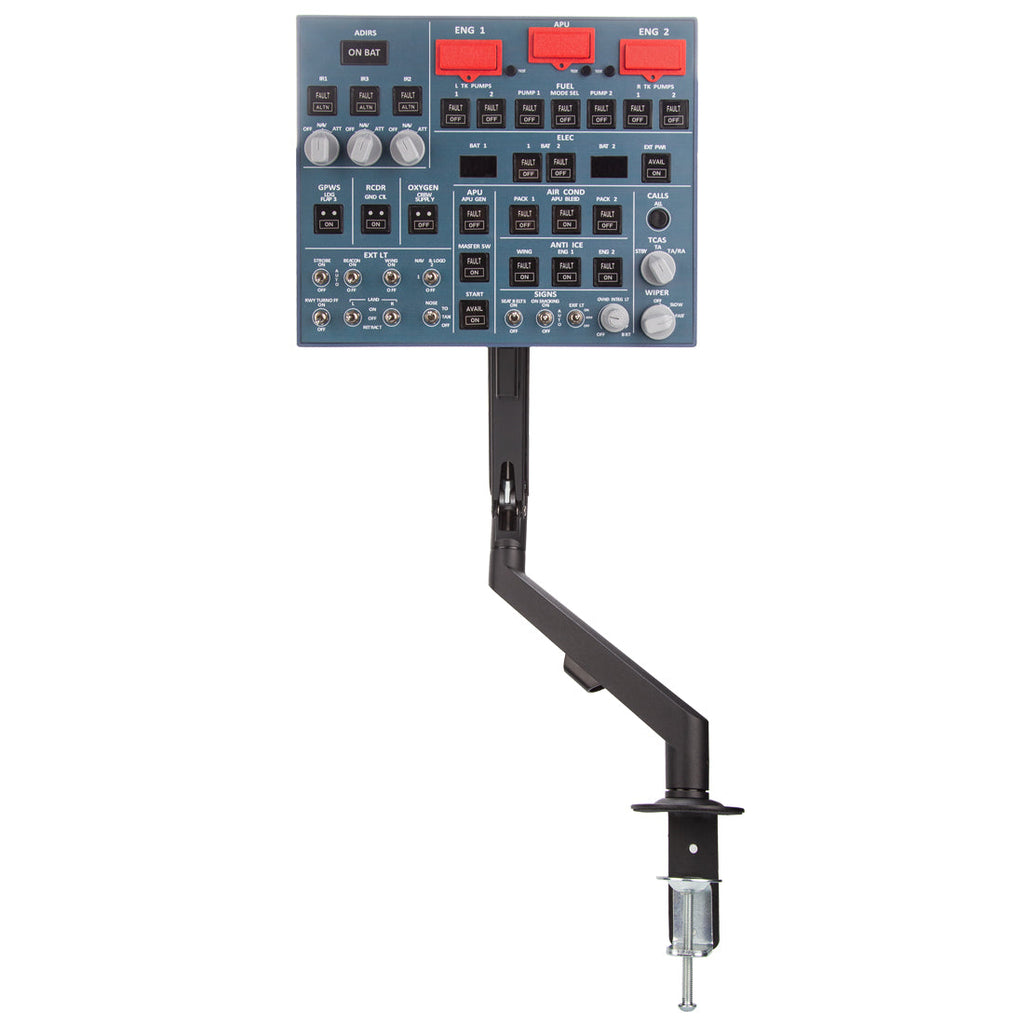 Hoowalt Pneumatic 4 Axis Monitor Arm with VESA Mount Monitor Mounts and Stands