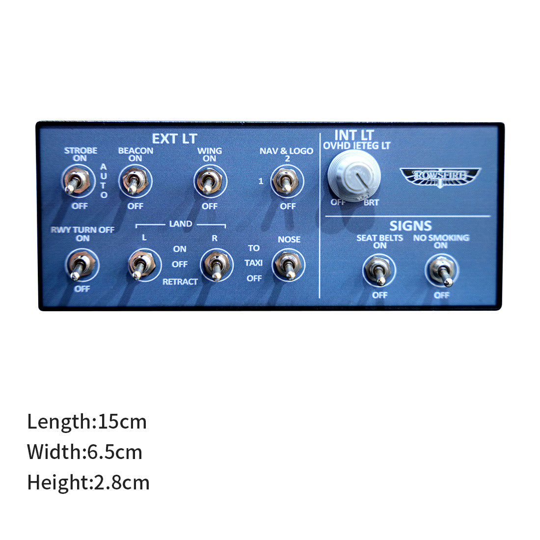 Rowsfire A101 V3.0 A32X Mini Backlit Overhead Panel Instrument Panels