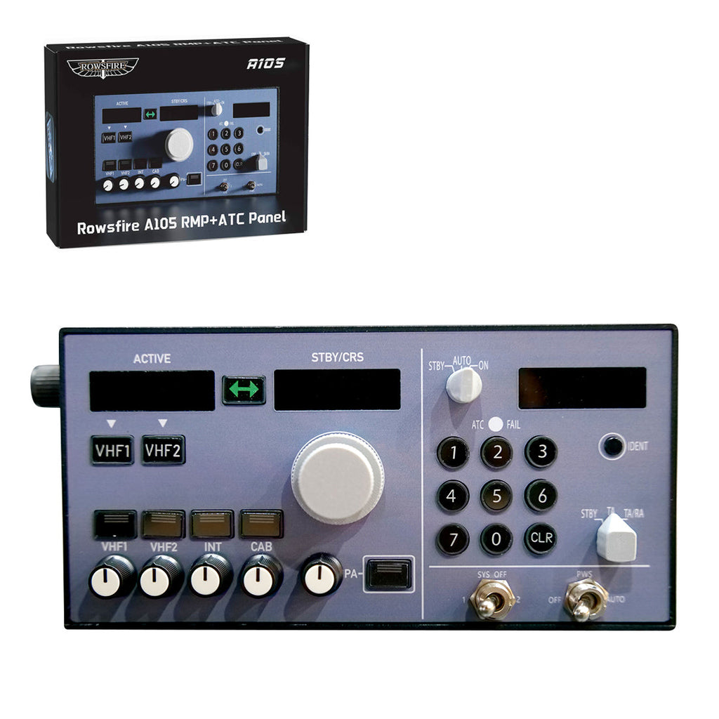 Rowsfire A105 V3.1 A32X RMP ATC ACP All in One Panel Radio Nav Panels