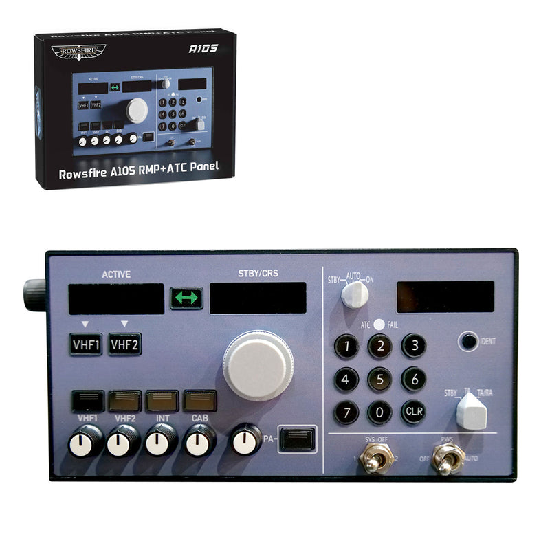 Rowsfire A105 V3.1 A32X RMP ATC ACP All in One Panel Radio Nav Panels