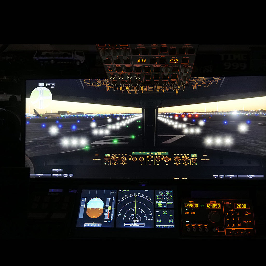 Rowsfire A105 V3.1 A32X RMP ATC ACP All in One Panel Radio Nav Panels