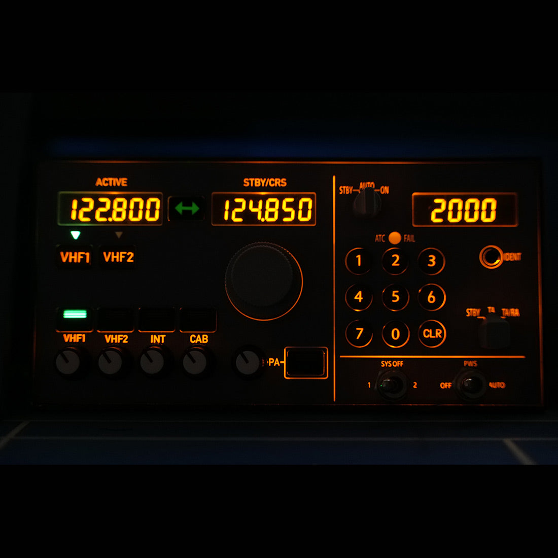 Rowsfire A105 V3.1 A32X RMP ATC ACP All in One Panel Radio Nav Panels