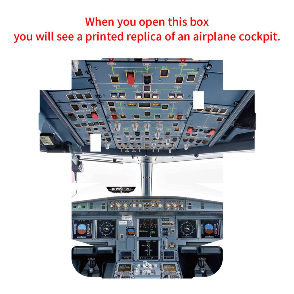 Rowsfire A106 V3.0 A32X Backlit Overhead Panel Instrument Panels