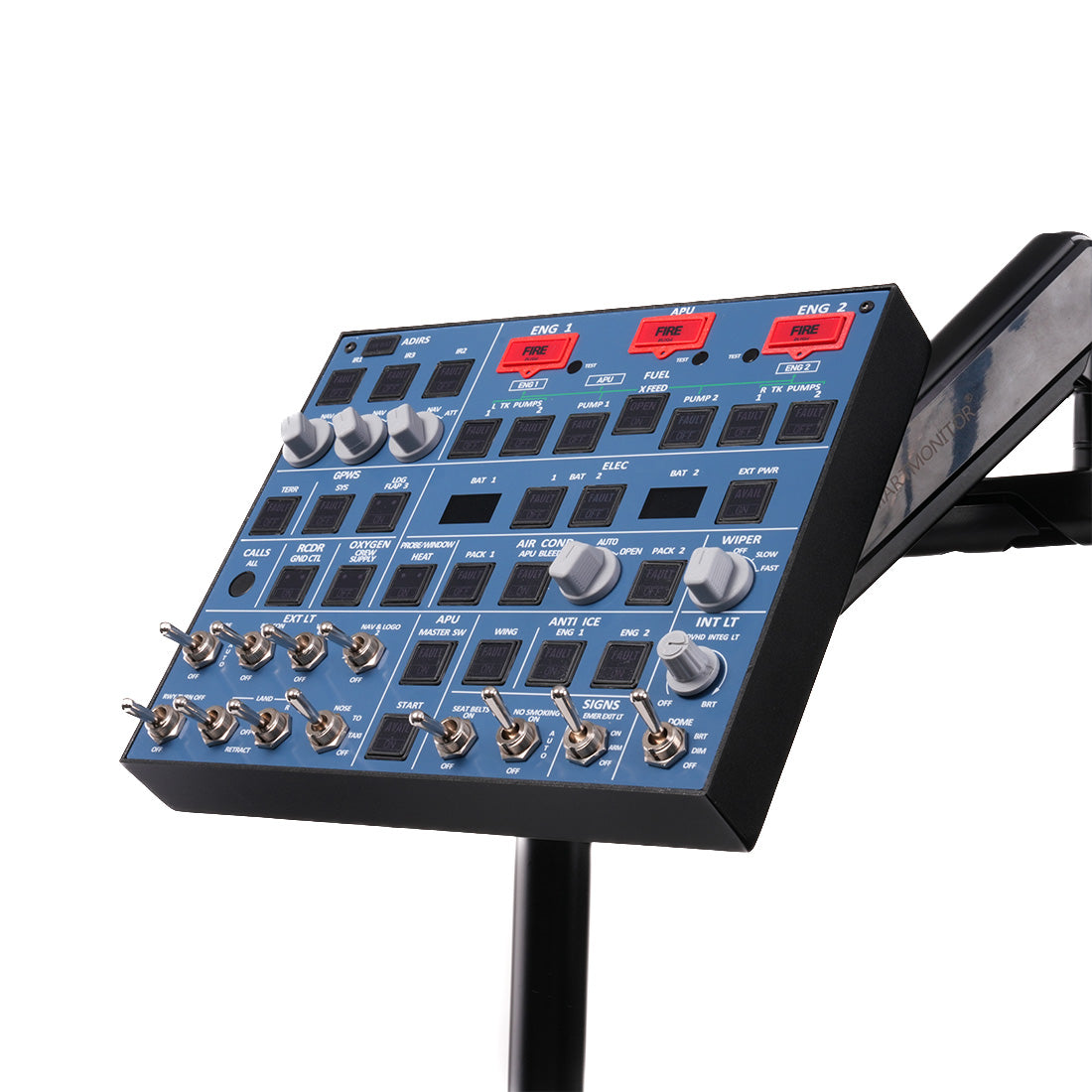 Rowsfire A107 V3.1 A32X Backlit Overhead Panel Instrument Panels