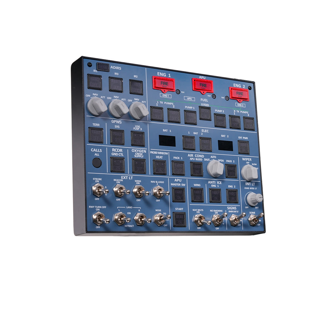 Rowsfire A107 V3.1 A32X Backlit Overhead Panel Instrument Panels
