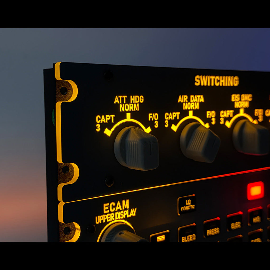 Rowsfire A109 V3.0 A32X ATT ADIRS EIS XECAM Panel Instrument Panels