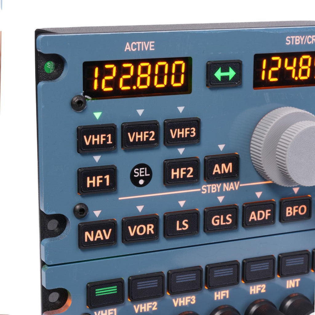 Rowsfire A111 A32X RMP ACP Radio Audio Panel Radio Nav Panels